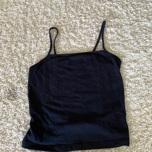 black tank top